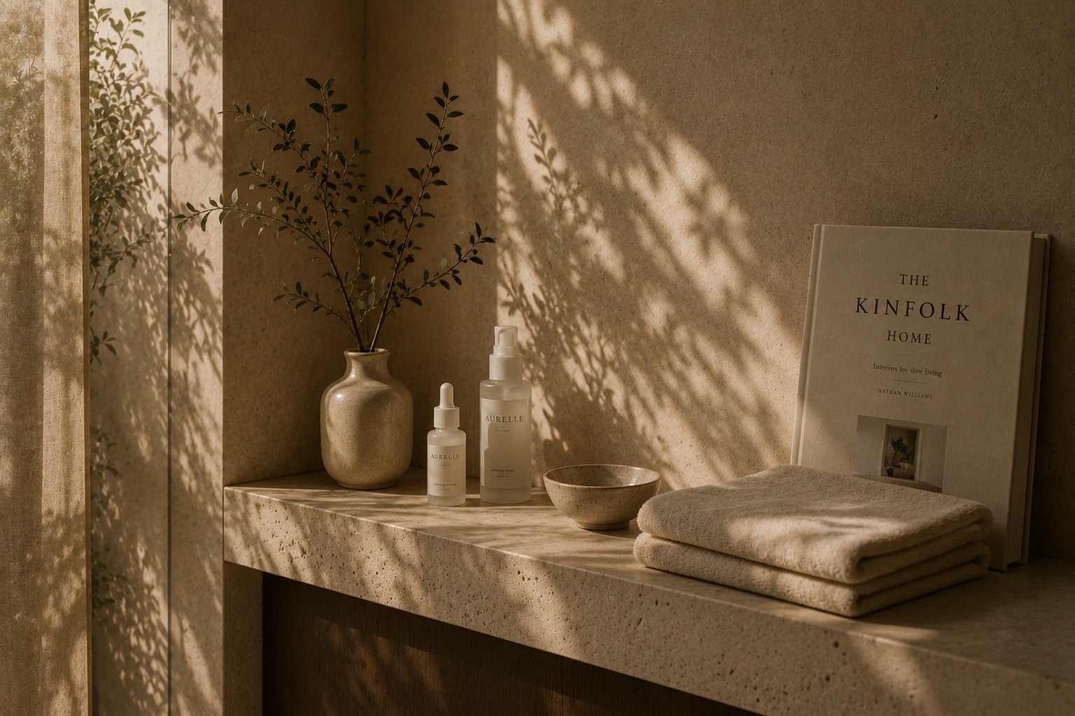 Open notebook, glasses, warm daylight — Dr. Claire Laurent